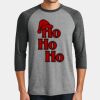 Perfect Tri ® 3/4 Sleeve Raglan Thumbnail