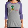 Women's Perfect Tri ® 3/4 Sleeve Raglan Thumbnail