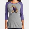 Women's Perfect Tri ® 3/4 Sleeve Raglan Thumbnail