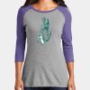 Women's Perfect Tri ® 3/4 Sleeve Raglan Thumbnail