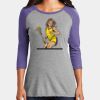 Women's Perfect Tri ® 3/4 Sleeve Raglan Thumbnail