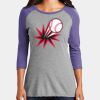 Women's Perfect Tri ® 3/4 Sleeve Raglan Thumbnail