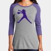 Women's Perfect Tri ® 3/4 Sleeve Raglan Thumbnail