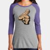 Women's Perfect Tri ® 3/4 Sleeve Raglan Thumbnail