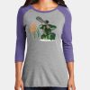 Women's Perfect Tri ® 3/4 Sleeve Raglan Thumbnail