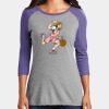 Women's Perfect Tri ® 3/4 Sleeve Raglan Thumbnail