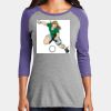 Women's Perfect Tri ® 3/4 Sleeve Raglan Thumbnail