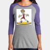Women's Perfect Tri ® 3/4 Sleeve Raglan Thumbnail