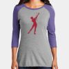 Women's Perfect Tri ® 3/4 Sleeve Raglan Thumbnail