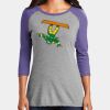 Women's Perfect Tri ® 3/4 Sleeve Raglan Thumbnail