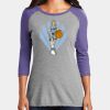 Women's Perfect Tri ® 3/4 Sleeve Raglan Thumbnail