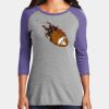 Women's Perfect Tri ® 3/4 Sleeve Raglan Thumbnail