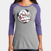 Women's Perfect Tri ® 3/4 Sleeve Raglan Thumbnail