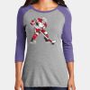 Women's Perfect Tri ® 3/4 Sleeve Raglan Thumbnail