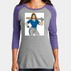 Women's Perfect Tri ® 3/4 Sleeve Raglan Thumbnail