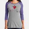Women's Perfect Tri ® 3/4 Sleeve Raglan Thumbnail