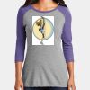 Women's Perfect Tri ® 3/4 Sleeve Raglan Thumbnail