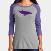 Women's Perfect Tri ® 3/4 Sleeve Raglan Thumbnail