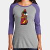 Women's Perfect Tri ® 3/4 Sleeve Raglan Thumbnail