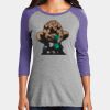 Women's Perfect Tri ® 3/4 Sleeve Raglan Thumbnail