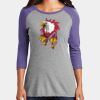 Women's Perfect Tri ® 3/4 Sleeve Raglan Thumbnail