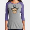 Women's Perfect Tri ® 3/4 Sleeve Raglan Thumbnail
