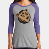 Women's Perfect Tri ® 3/4 Sleeve Raglan Thumbnail