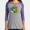Women's Perfect Tri ® 3/4 Sleeve Raglan Thumbnail
