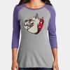 Women's Perfect Tri ® 3/4 Sleeve Raglan Thumbnail