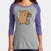 Women's Perfect Tri ® 3/4 Sleeve Raglan Thumbnail