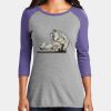 Women's Perfect Tri ® 3/4 Sleeve Raglan Thumbnail
