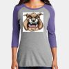 Women's Perfect Tri ® 3/4 Sleeve Raglan Thumbnail