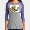 Women's Perfect Tri ® 3/4 Sleeve Raglan Thumbnail
