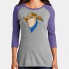 Women's Perfect Tri ® 3/4 Sleeve Raglan Thumbnail