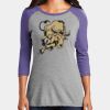 Women's Perfect Tri ® 3/4 Sleeve Raglan Thumbnail