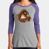 Women's Perfect Tri ® 3/4 Sleeve Raglan Thumbnail
