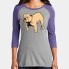 Women's Perfect Tri ® 3/4 Sleeve Raglan Thumbnail