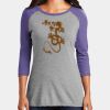 Women's Perfect Tri ® 3/4 Sleeve Raglan Thumbnail