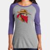 Women's Perfect Tri ® 3/4 Sleeve Raglan Thumbnail
