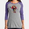Women's Perfect Tri ® 3/4 Sleeve Raglan Thumbnail
