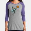 Women's Perfect Tri ® 3/4 Sleeve Raglan Thumbnail