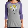 Women's Perfect Tri ® 3/4 Sleeve Raglan Thumbnail