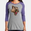 Women's Perfect Tri ® 3/4 Sleeve Raglan Thumbnail