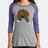 Women's Perfect Tri ® 3/4 Sleeve Raglan Thumbnail