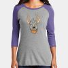 Women's Perfect Tri ® 3/4 Sleeve Raglan Thumbnail