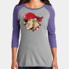 Women's Perfect Tri ® 3/4 Sleeve Raglan Thumbnail