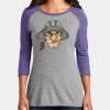 Women's Perfect Tri ® 3/4 Sleeve Raglan Thumbnail