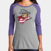Women's Perfect Tri ® 3/4 Sleeve Raglan Thumbnail