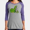 Women's Perfect Tri ® 3/4 Sleeve Raglan Thumbnail