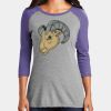 Women's Perfect Tri ® 3/4 Sleeve Raglan Thumbnail
